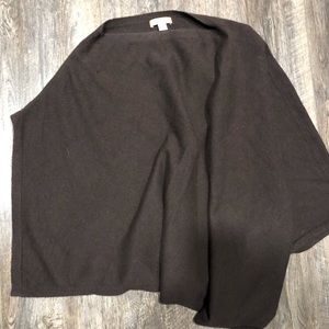 Nordstrom asymmetrical 100% cashmere poncho